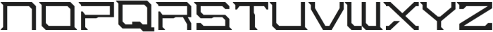 Digital Obelisk Thin otf (100) Font UPPERCASE