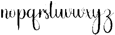 Digital Paper Regular otf (400) Font LOWERCASE