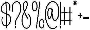 Digital Planers Regular otf (400) Font OTHER CHARS