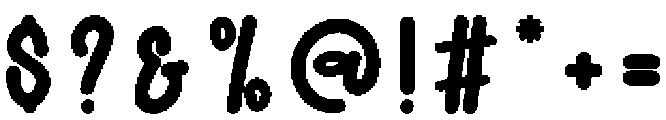 Digital Planner Regular otf (400) Font OTHER CHARS