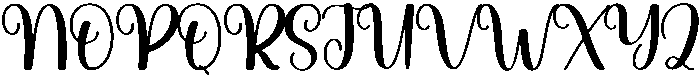 Digital Regular otf (400) Font UPPERCASE