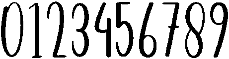 Digital Regular otf (400) Font OTHER CHARS