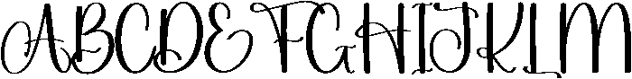 Digital Regular otf (400) Font UPPERCASE