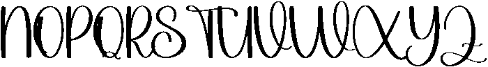 Digital Regular otf (400) Font UPPERCASE