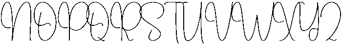 Digital Regular otf (400) Font UPPERCASE