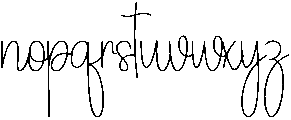Digital Regular otf (400) Font LOWERCASE