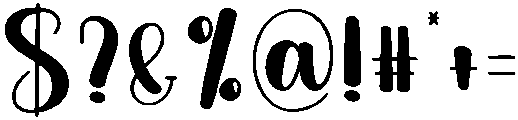 Digital Regular otf (400) Font OTHER CHARS
