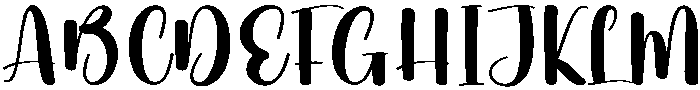 Digital Regular otf (400) Font UPPERCASE