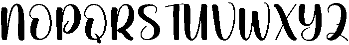 Digital Regular otf (400) Font UPPERCASE