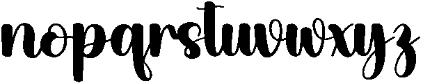 Digital Regular otf (400) Font LOWERCASE