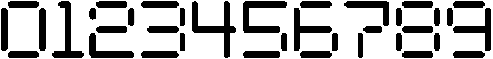 Digital Regular otf (400) Font OTHER CHARS