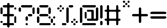 Digital Regular otf (400) Font OTHER CHARS