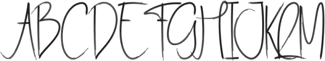 Digital Signature Regular otf (400) Font UPPERCASE