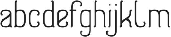 Digital Writing-Light otf (300) Font LOWERCASE