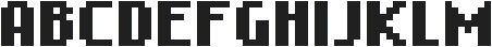Digital808 ttf (400) Font UPPERCASE