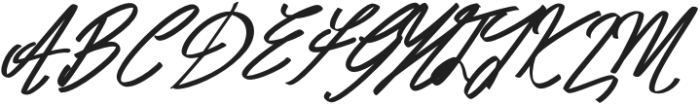 DigitalSign-Script otf (400) Font UPPERCASE