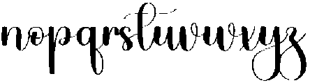 Digitalis Regular otf (400) Font LOWERCASE