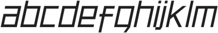 Digitall otf (400) Font LOWERCASE