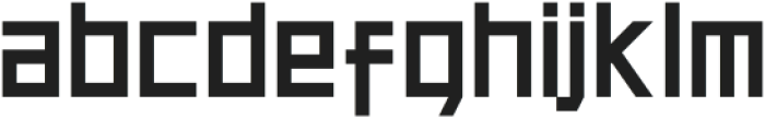 Digitall ttf (700) Font LOWERCASE