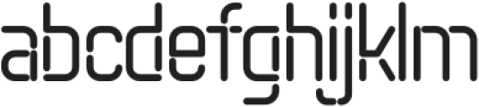 Digitization otf (400) Font LOWERCASE