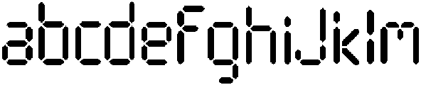 Digitron Font Regular otf (400) FONT