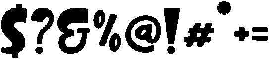 Diglet Sunsin otf (400) Font OTHER CHARS