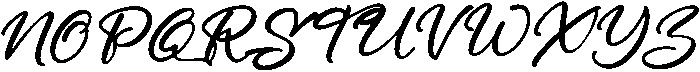 Dignetta Script otf (400) Font UPPERCASE