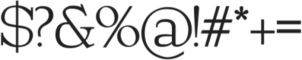 Dignitary Grandeur Bold otf (700) Font OTHER CHARS