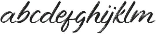 Digtos-Regular otf (400) Font LOWERCASE