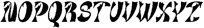 Dihmantra Italic otf (400) Font UPPERCASE