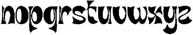 Dihmantra Regular otf (400) Font LOWERCASE