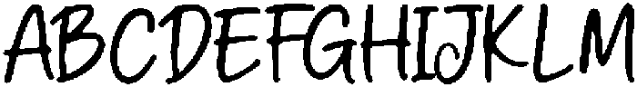 Dikoru ttf (400) Font UPPERCASE