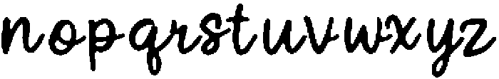 Dikoru ttf (400) Font LOWERCASE