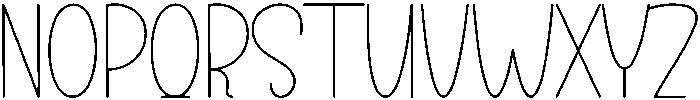 Dinamica Regular otf (400) Font LOWERCASE
