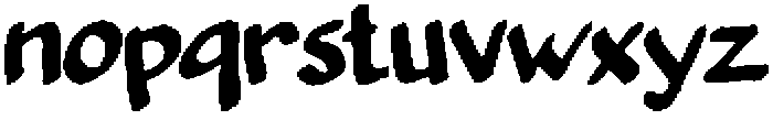 Dinamika Cerita Regular otf (400) Font LOWERCASE