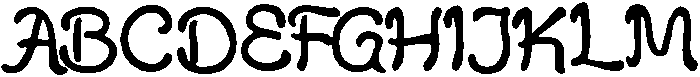 Dinera ttf (400) Font UPPERCASE