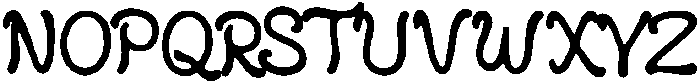 Dinera ttf (400) Font UPPERCASE
