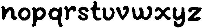 Dinera ttf (400) Font LOWERCASE
