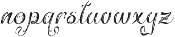 Dineschara Italic otf (400) Font LOWERCASE