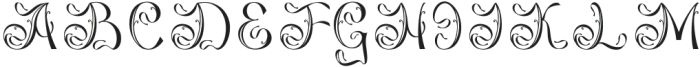 Dineschara Regular otf (400) Font UPPERCASE