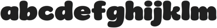 Dinfest Bold otf (700) Font LOWERCASE