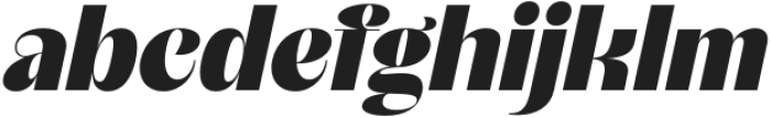 Dingklix Black Italic otf (900) FONT