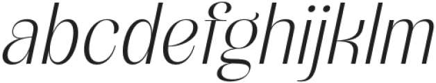 Dingklix Extra Light Italic otf (200) FONT