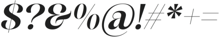 Dingklix Semi Bold Italic otf (600) Font OTHER CHARS