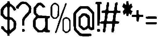 Dinile ttf (400) Font OTHER CHARS