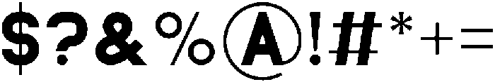 Dinnoz otf (400) Font OTHER CHARS