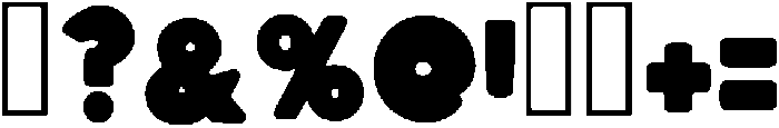 Dino Park Regular otf (400) Font OTHER CHARS