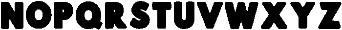 Dino Park Regular otf (400) Font LOWERCASE