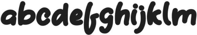 Dino Show Regular otf (400) Font LOWERCASE