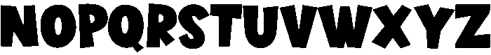 Dinosaur Regular otf (400) Font LOWERCASE
